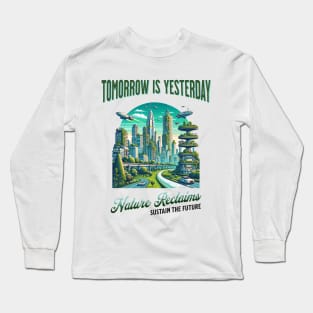 Future Sustainable City Design Long Sleeve T-Shirt